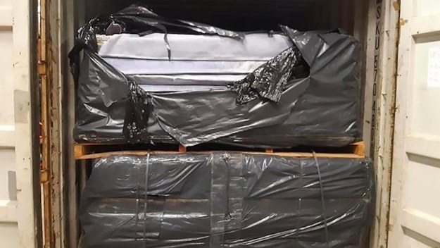 The cocaine seized so far has a street value of 1.4 billion euros ($1.65 billion)