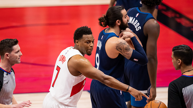 Kyle Lowry Raptors Timberwolves Florida 2021