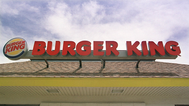 Burger King sign