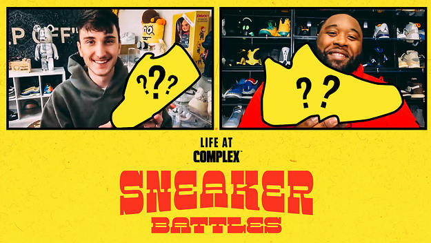 Harrison Nevel vs Unbreakable Kicks In A SneakerBattle | #LIFEATCOMPLEX