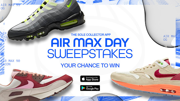 Sole Collector App Air Max Day 2021 Sweepstakes