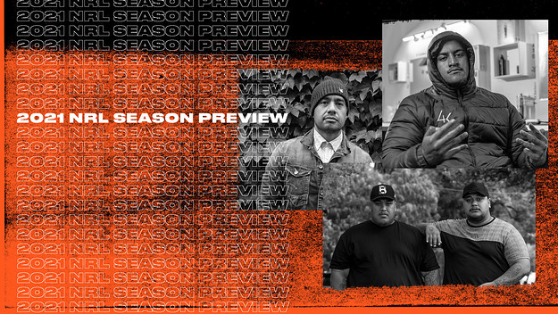 Australian hip hop figures Lisi, Hau and Pistol Pete & Enzo predict the 2021 NRL season