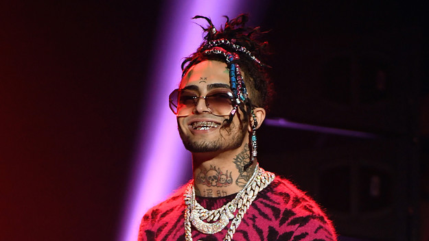 Lil Pump performs during the 2020 Adult Video