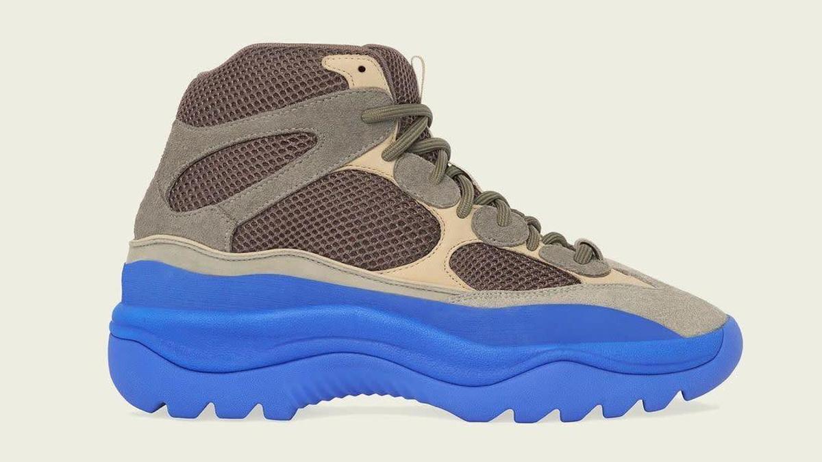 Adidas Yeezy Desert Boot 'Taupe Blue' Lateral