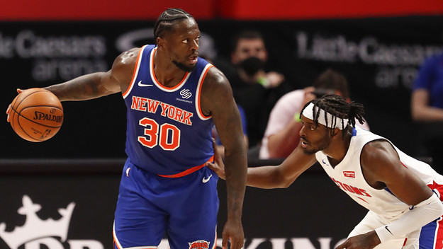 Julius Randle Knicks Pistons Detroit 2021