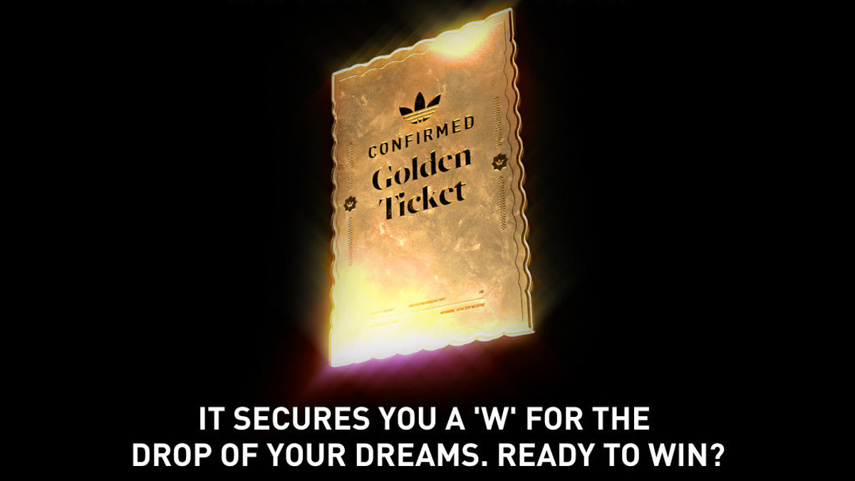 Adidas Confirmed Golden Ticket Activation