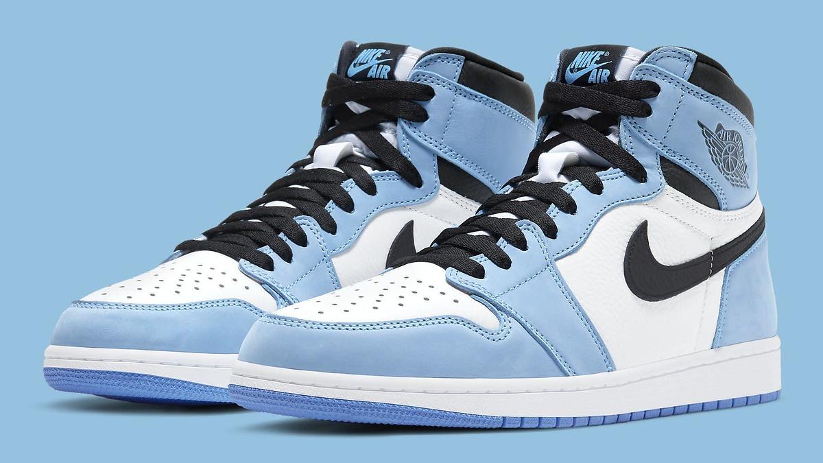 Air Jordan 1 University Blue Release Date 555088 134 Pair