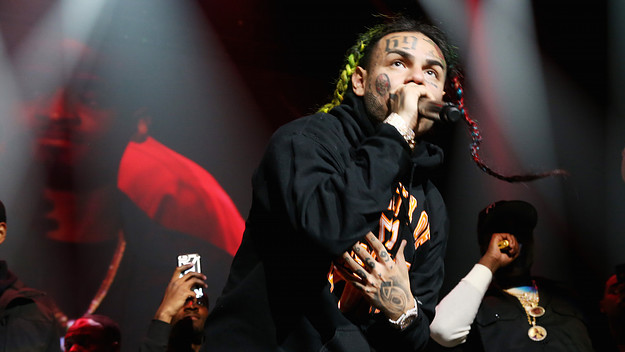 Rapper 6ix9ine performs at Power 105.1's Powerhouse 2018 at Prudential Center