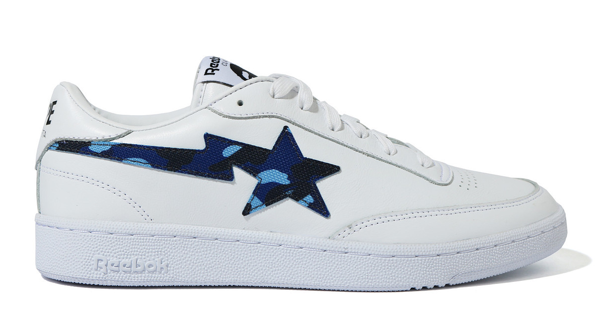Bape x Reebok Club C FY3603 Lateral