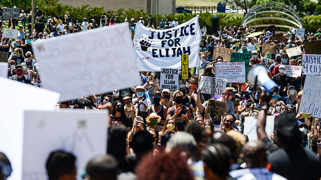 Protest following the death of Elijah McClain