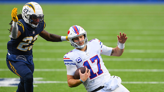 Josh Allen Bills Chargers 2020