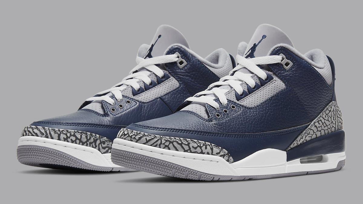 Air Jordan 3 Midnight Navy Release Date CT8532 401 Pair