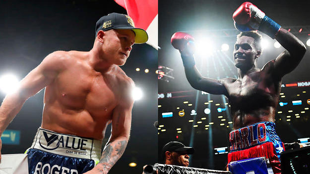 Canelo Alvarez Jermall Charlo 2021 Getty