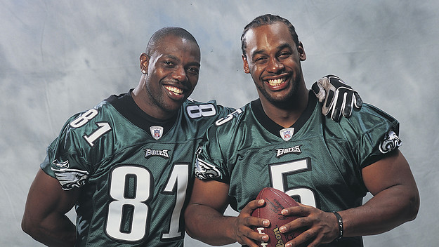 TERRELL OWENS and quarterback DONOVAN MCNABB