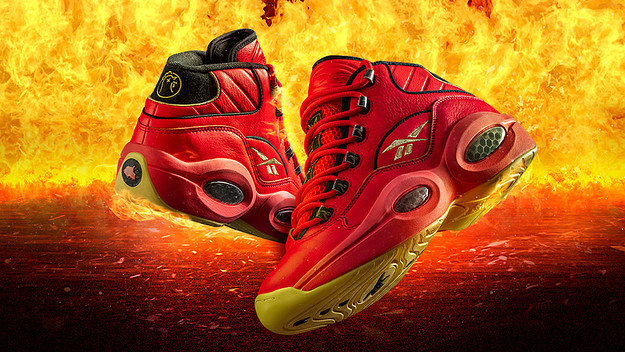 Hot Ones x Reebok Question Mid