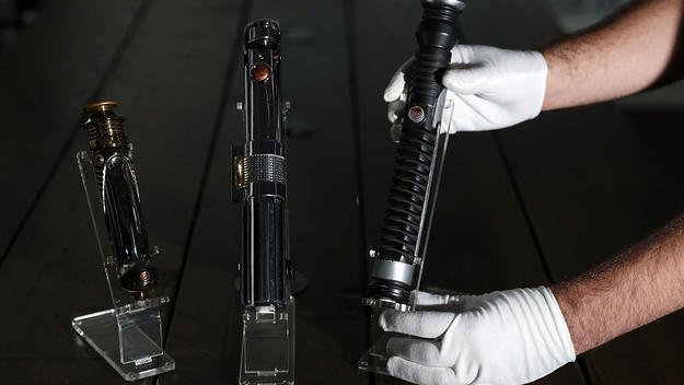 Lightsabers for auction