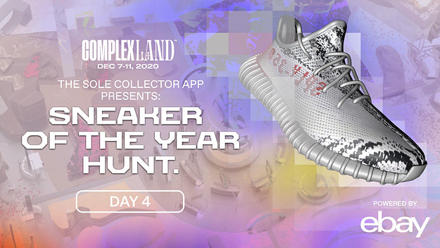 eBay ComplexLand Scavenger Hunt Day 4 Adidas Yeezy Boost 350 V2 'Zebra'