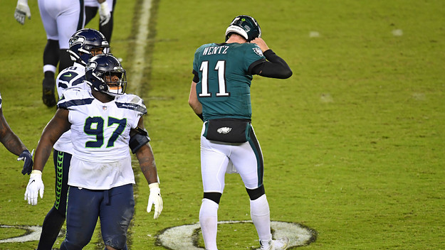 Carson Wentz Eagles Seahawks 2020