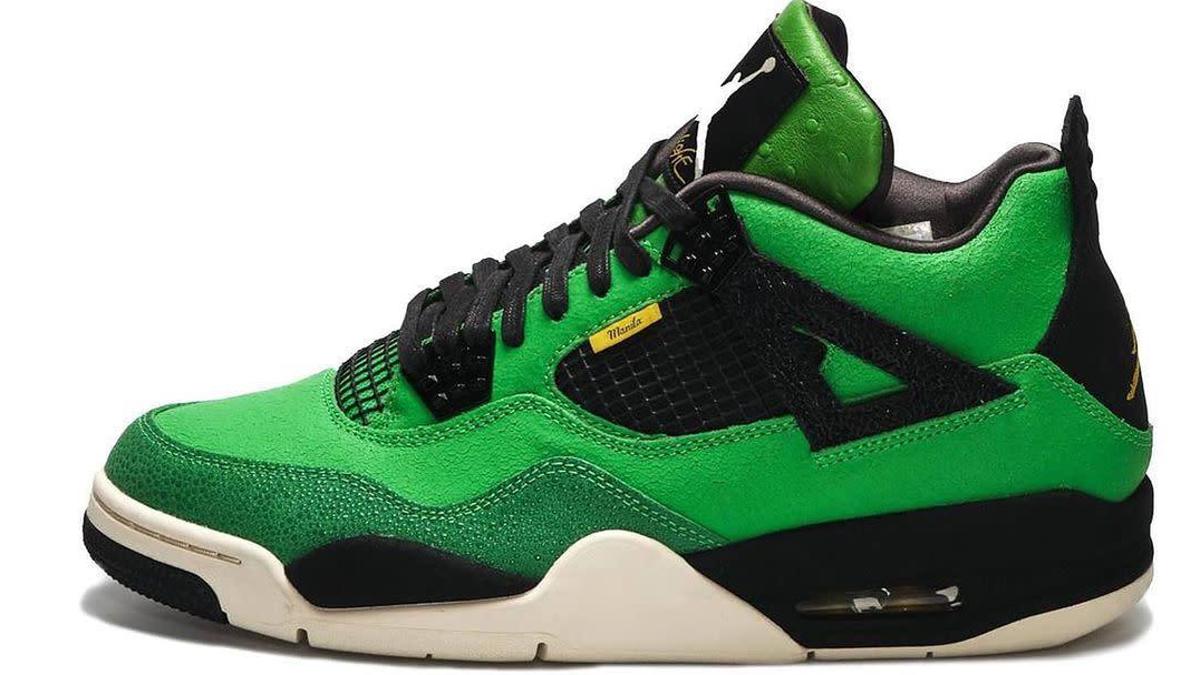 Air Jordan 4 Retro 'Manila' Lateral