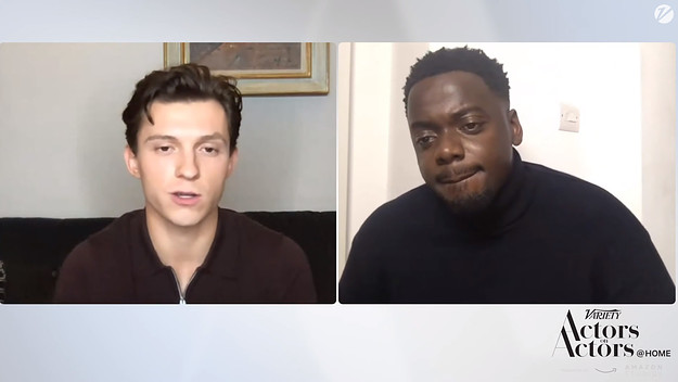 Tom Holland and Daniel Kaluuya