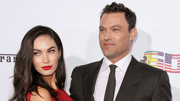 Megan Fox and Brian Austin Green attend Ferrari's 60th Anniversary.