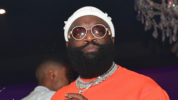 Rick Ross attends Hip Hop Vs Caribbean Vibes Event