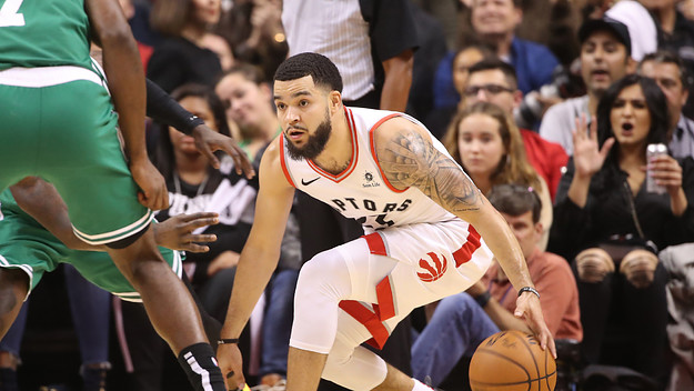 Fred VanVleet Raptors Celtics 2018