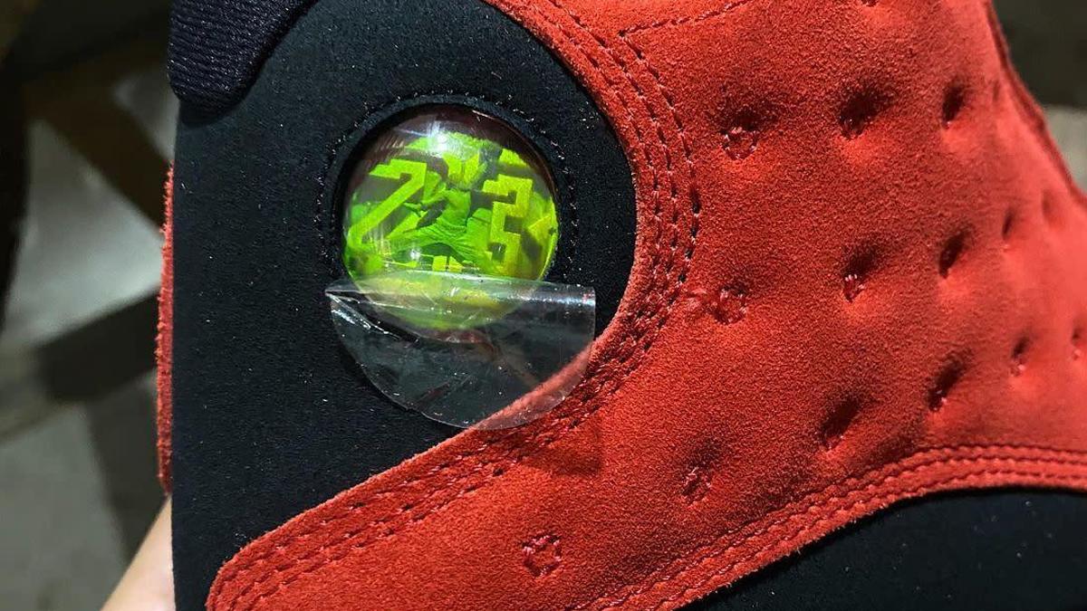 Air Jordan 13 Reverse Bred Release Date Heel