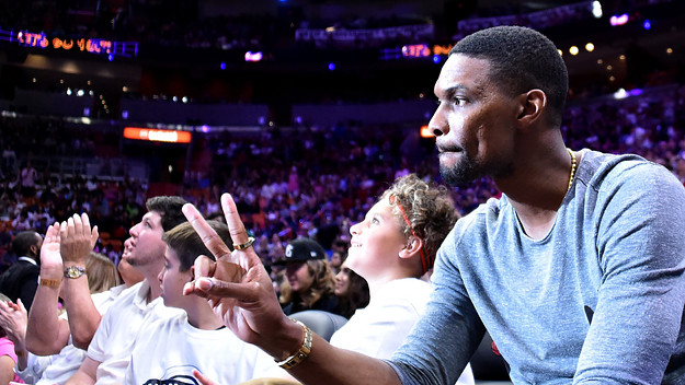Chris Bosh Heat Courtside 2018