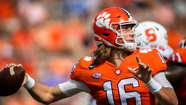 Trevor Lawrence Clemson Syracuse 2020