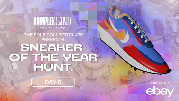 eBay ComplexLand Scavenger Hunt Day 5 Sacai x Nike LD Waffle