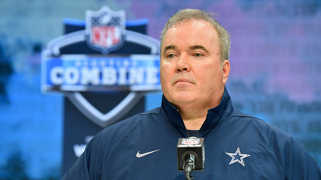 Head coach Mike McCarthy of the Dallas Cowboys