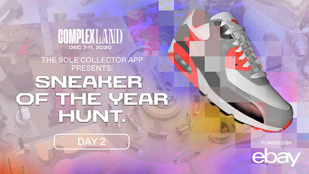 eBay ComplexLand Scavenger Hunt Day 2 Nike Air Max 90 'Infrared'