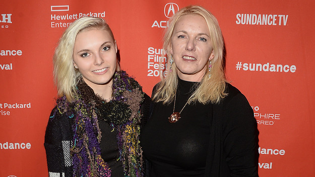 Daisy Coleman and her mother Melinda'