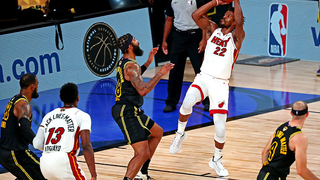 Jimmy Butler Heat Lakers Game 5 2020