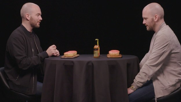 Dunkin Donuts x Sean Evans Ghost Pepper Donut Lead