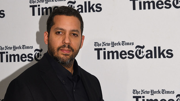 David Blaine attends TimesTalks at Florence Gould Hall.