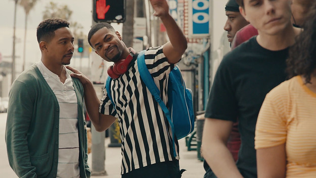 Allen Maldonado and Andrew Bachelor in Netflix's 'Sneakerheads'