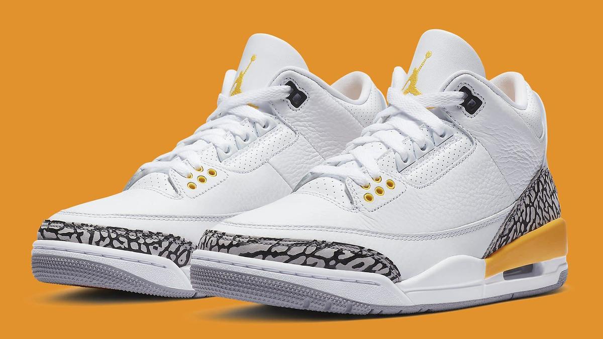 Air Jordan 3 III Laser Orange Release Date CK9246 108 Pair