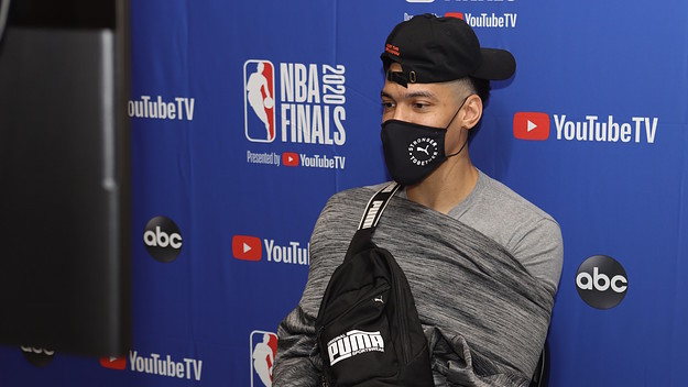 Danny Green #14 of the Los Angeles Lakers