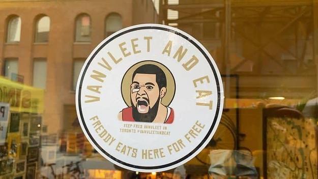 fred vanvleet resign raptors restaurants