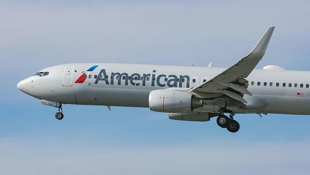 American Airlines plane