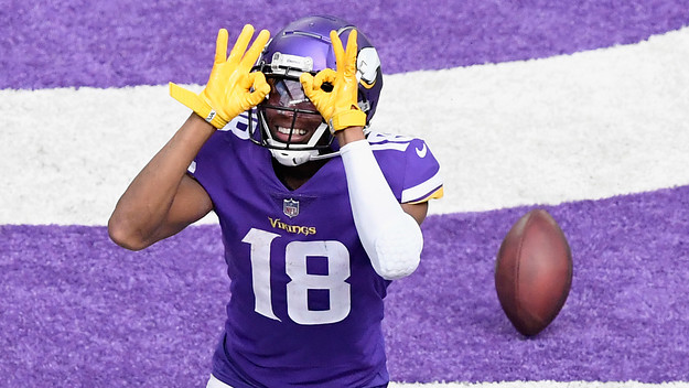 Justin Jefferson Griddy Dance