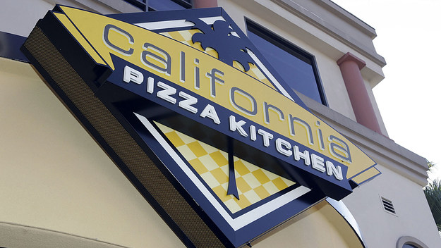 Atmosphere at the California Pizza Kitchen grand opening preview party.