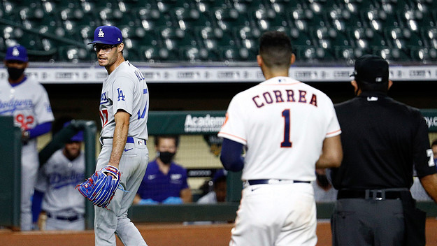 Joe Kelly and Carlos Correa
