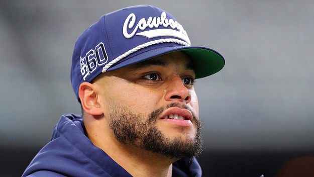 Dak Prescott #4 of the Dallas Cowboys