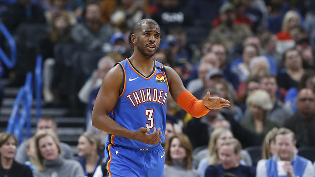 Chris Paul Thunder Pistons 2020