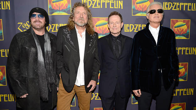 Jason Bonham, Robert Plant, John Paul Jones and Jimmy Page at "Led Zeppelin: Celebration Day.".