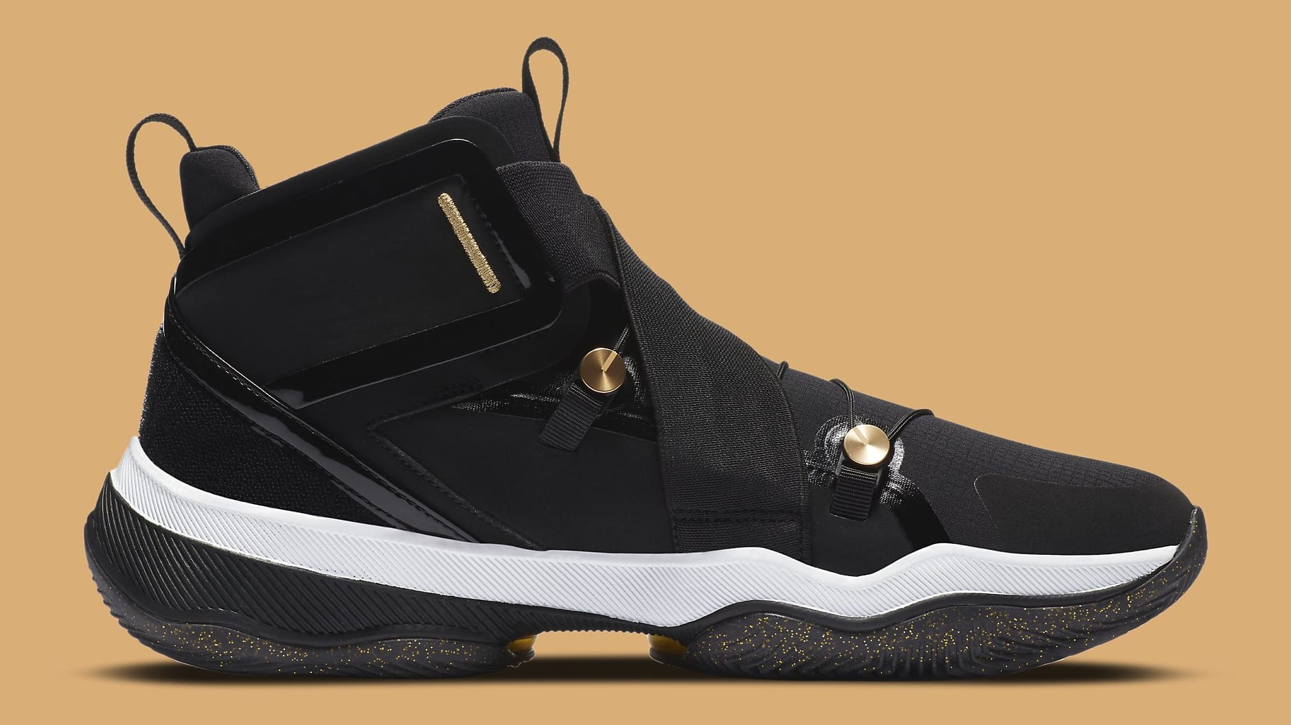 Size 9 - Air Jordan AJNT 23 Black Metallic Gold FSR Trial Sample Trophy Room X Jordan 23 Retro  main image 3