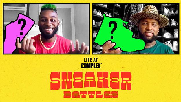The Green Goblin, Jalen Mills vs Miami Dolphins Davon Godchaux In A SneakerBattle | #LIFEATCOMPLEX